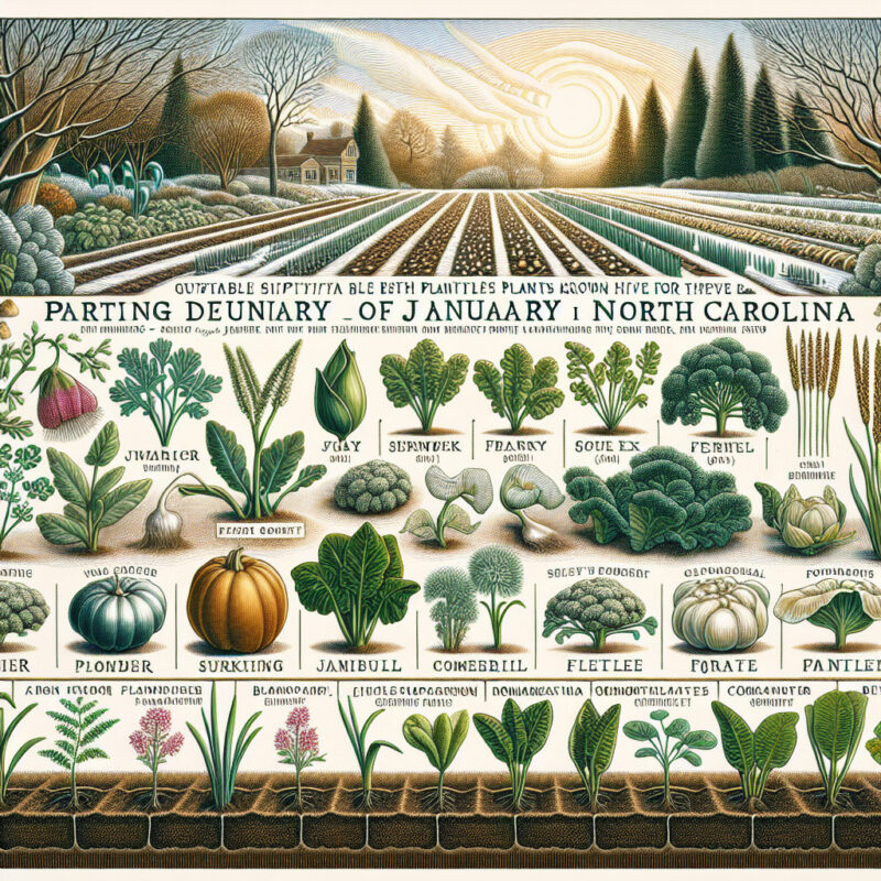 What To Plant In January In North Carolina
