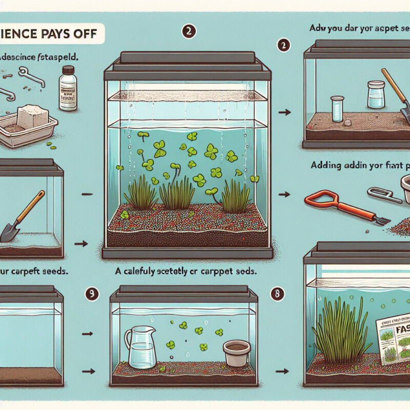 How To Plant Carpet Seeds In An Aquarium With Water