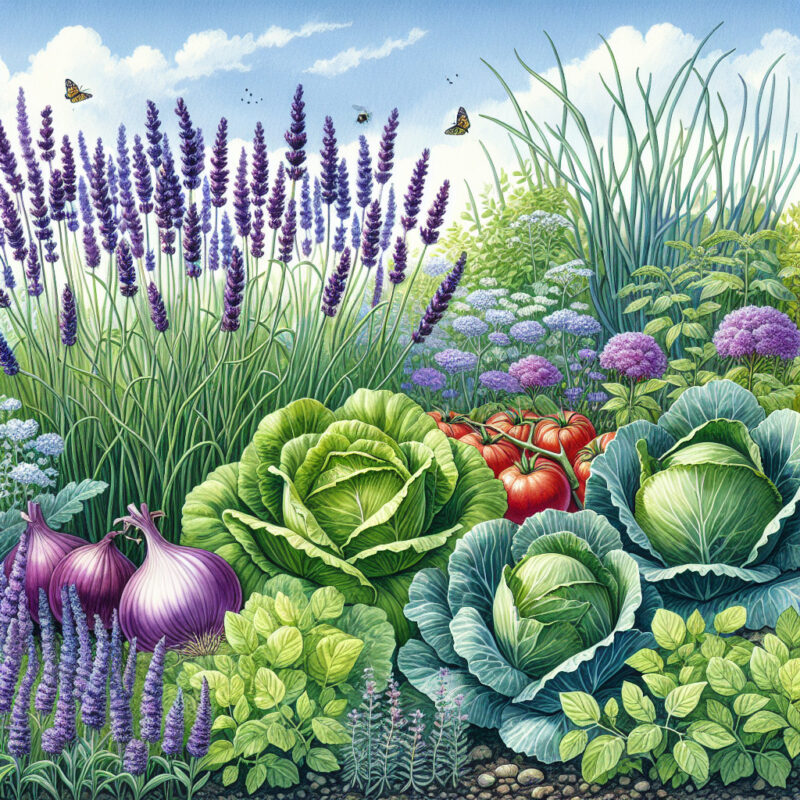 What Vegetables To Plant With Lavender