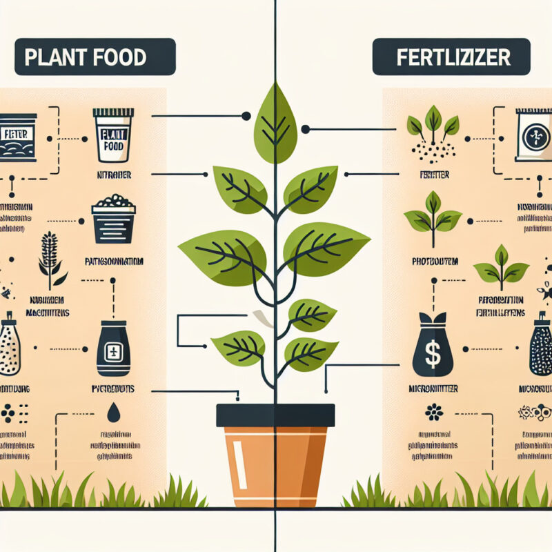 What's The Difference Between Plant Food And Fertilizer