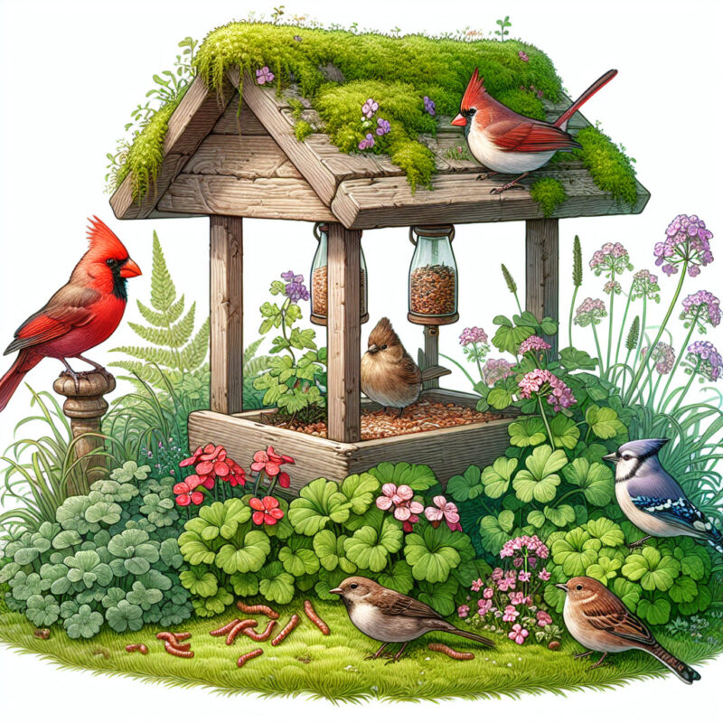 What To Plant Under Bird Feeders