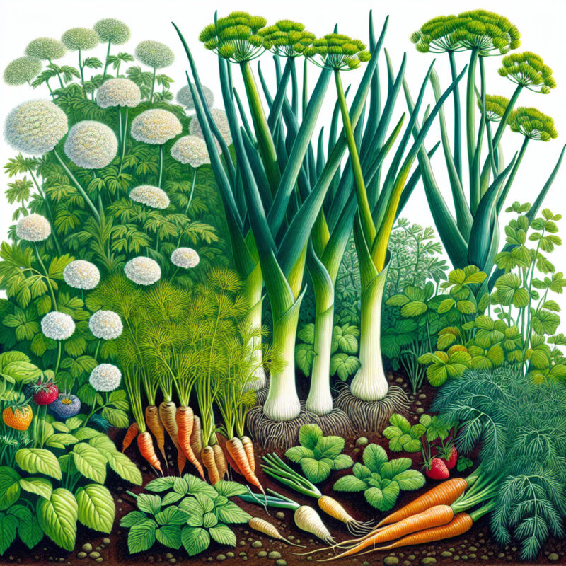 What To Plant With Leeks