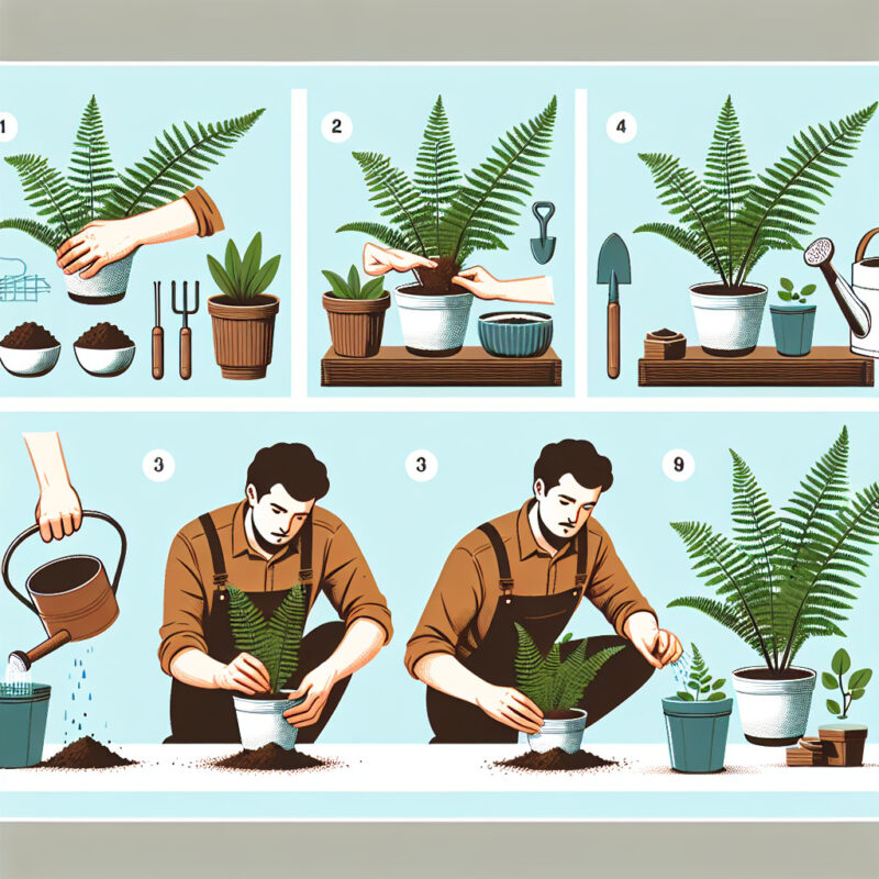 How To Plant Ferns In Pots