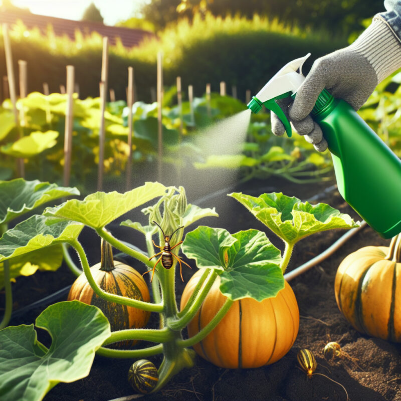 What To Spray On Pumpkin Plants For Bugs