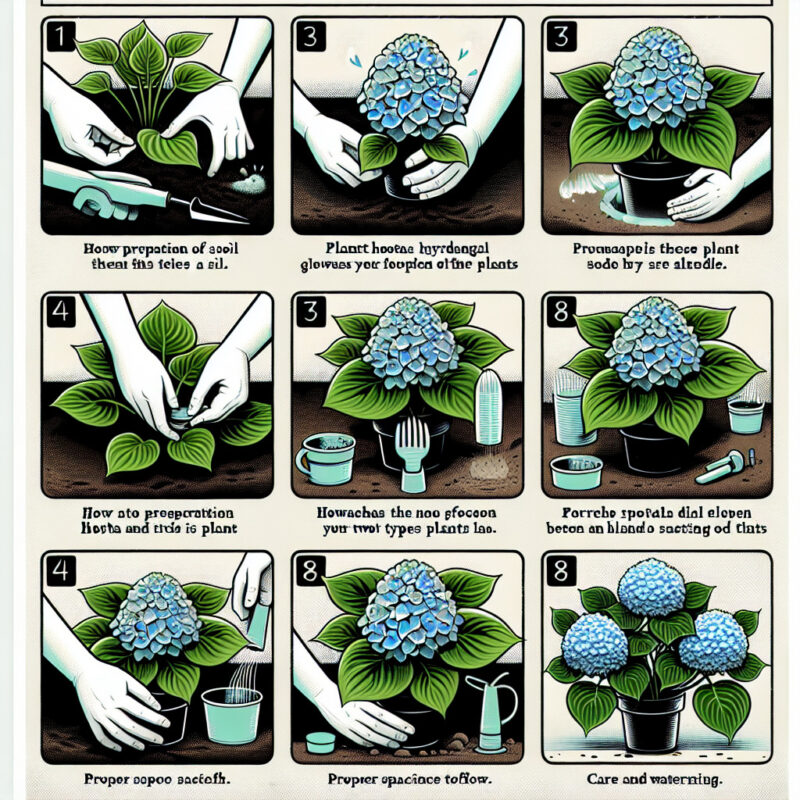How To Plant Hostas And Hydrangeas Together