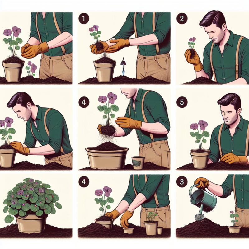 How To Plant Oxalis Triangularis