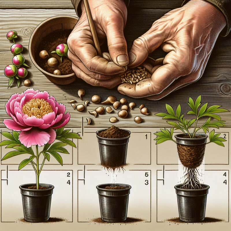 How To Plant Peonies From Seed