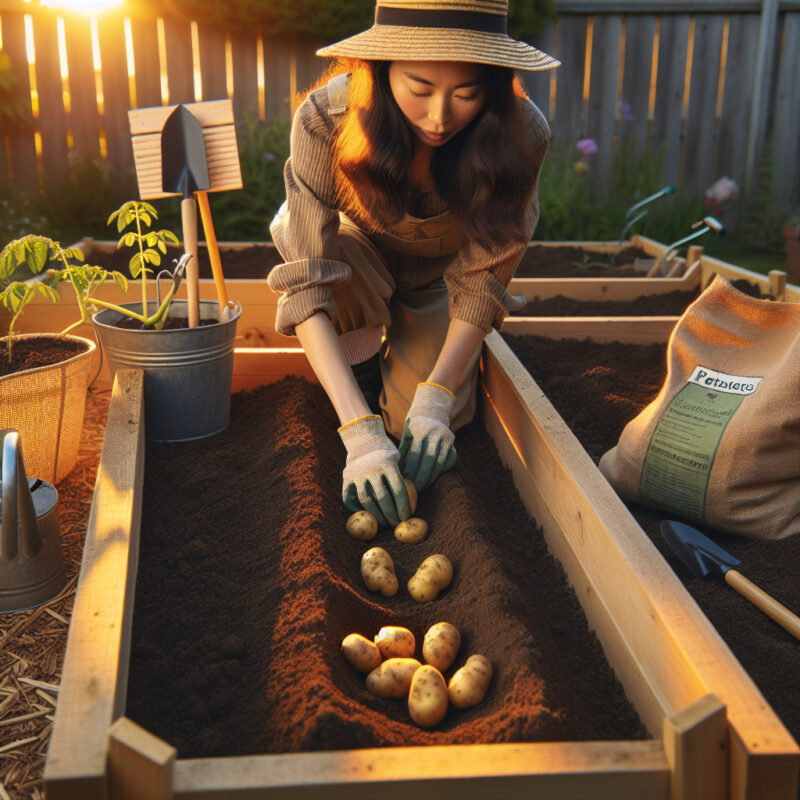 How To Plant Potatoes In Raised Beds